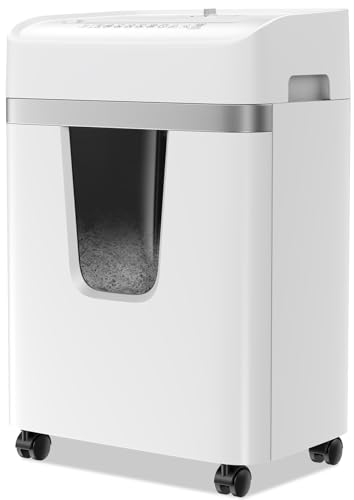 Bonsaii Aktenvernichter 12 Blatt, P-4 Kreuzschnitt Schredder für Kreditkarten, Büroklammern, CDs, 20L Behälter mit Sichtfenster, 15 Min Dauerbetrieb, für Büro & Zuhause, C282-A Bonsaii Aktenvernichter 12 Blatt, P-4 Kreuzschnitt Schredder für Kreditkarten, Büroklammern, CDs, 20L Behälter mit Sichtfenster, 15 Min Dauerbetrieb, für Büro & Zuhause, C282-A von bonsaii