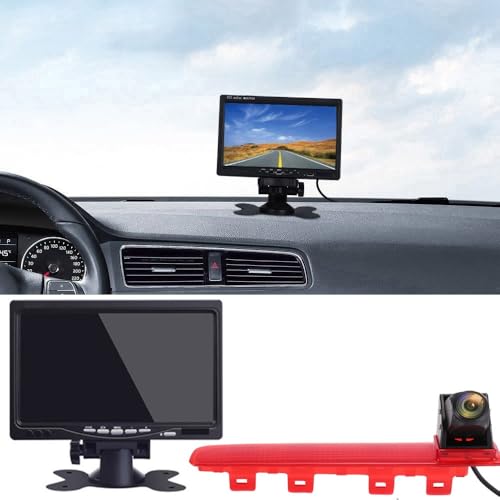 HD 1280 * 720pixel Rückfahrkamera t5 t6 Auto Dritte Dachmontage Bremslicht Rückfahrkamera mit 7" Zoll Monitor TFT Bildschirm für Transporter VW T5 Multivan T6 Caravelle HD 1280 * 720pixel Rückfahrkamera t5 t6 Auto Dritte Dachmontage Bremslicht Rückfahrkamera mit 7" Zoll Monitor TFT Bildschirm für Transporter VW T5 Multivan T6 Caravelle von bossanton