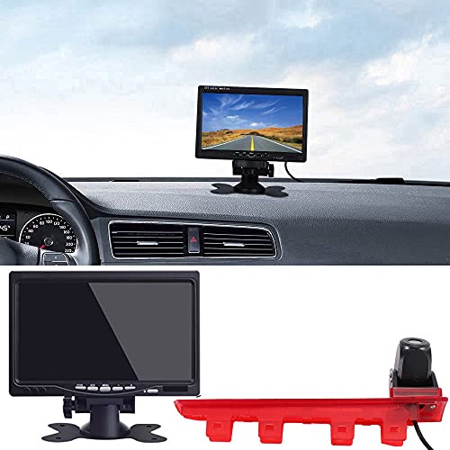 Rückfahrkamera t5 t6 Auto Dritte Dachmontage Bremslicht Rückfahrkamera mit 7" Zoll Monitor TFT Bildschirm für Transporter VW T5 Multivan T6 Caravelle Rückfahrkamera t5 t6 Auto Dritte Dachmontage Bremslicht Rückfahrkamera mit 7" Zoll Monitor TFT Bildschirm für Transporter VW T5 Multivan T6 Caravelle von bossanton
