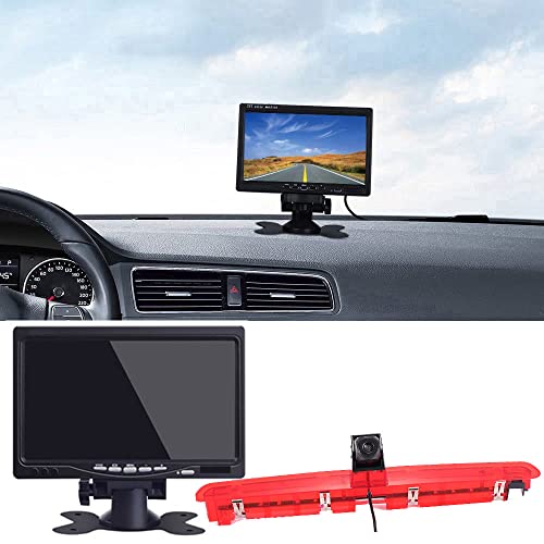 Rückfahrkamera t6 Auto Dritte Dachmontage Bremslicht Rückfahrkamera mit 7" Zoll Monitor TFT Bildschirm für Transporter VW T6 Heckklappe Hochdach Bremsleuchte Rückfahrkamera t6 Auto Dritte Dachmontage Bremslicht Rückfahrkamera mit 7" Zoll Monitor TFT Bildschirm für Transporter VW T6 Heckklappe Hochdach Bremsleuchte von bossanton