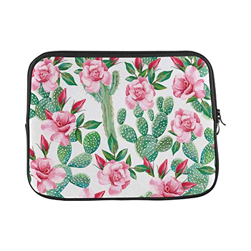 Laptop Hülle Tasche Kakteen Und Blumenrosen Tablet Tasche Hülle Männer Multifunktion Laptop Tasche, Für Notebook, Laptops, 15In von bozhoushisuhangbaihuoyouxiangongsi