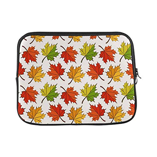 Laptophülle Herbstliche Bunte Ahornblätter Laptoptasche Männer Wasserdicht Laptop Tasche, Für Notebook, Laptops, 15In von bozhoushisuhangbaihuoyouxiangongsi