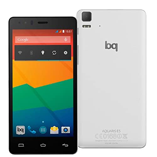 BQ Aquaris E5s Smartphone (16GB, 2GB RAM) weiß/schwarz von bq