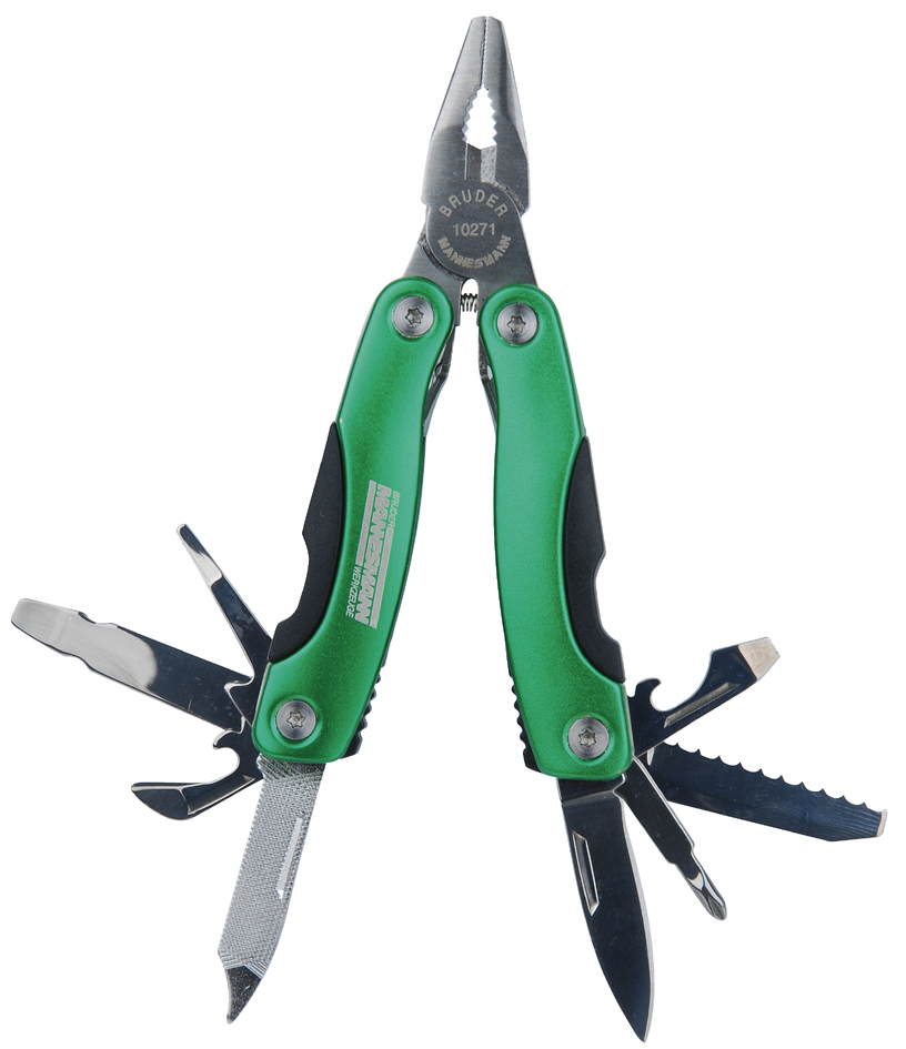 BRÜDER MANNESMANN Multitool, 10 Werkzeuge in 1 BRÜDER MANNESMANN Multitool, 10 Werkzeuge in 1 von brÜder mannesmann green line
