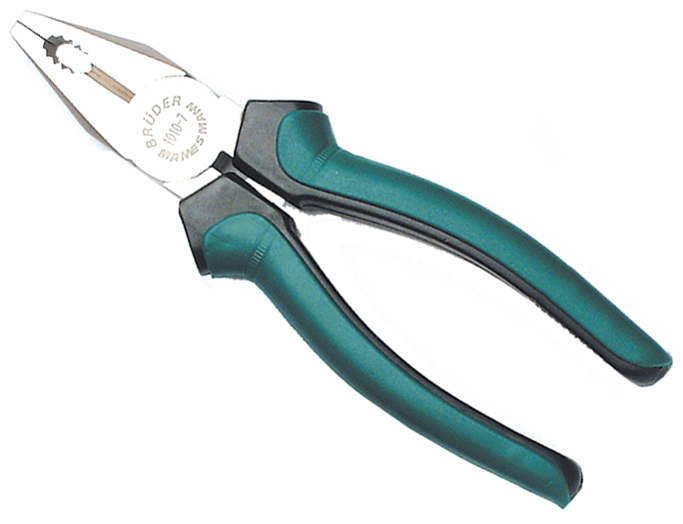 BRÜDER MANNESMANN Profi Kombizange, Länge: 180 mm BRÜDER MANNESMANN Profi Kombizange, Länge: 180 mm von brÜder mannesmann green line