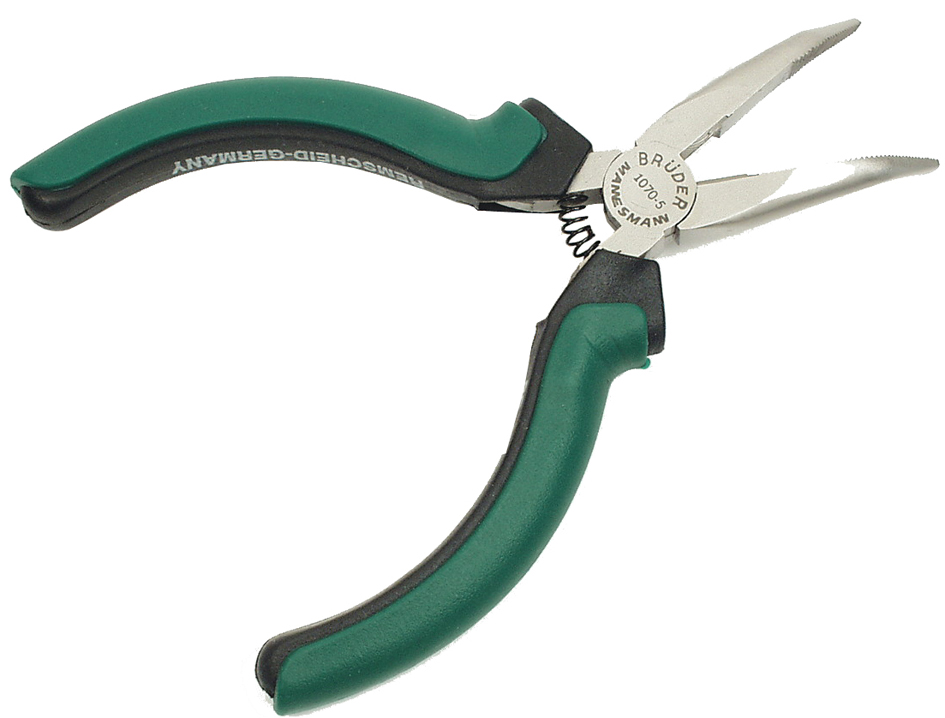 BRÜDER MANNESMANN Spitzzange , Elektronik, , gebogen, 125 mm BRÜDER MANNESMANN Spitzzange , Elektronik, , gebogen, 125 mm von brÜder mannesmann green line