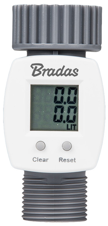 Bradas Digitaler Wasserzähler WHITE LINE, 3/4, , grau/weiß Bradas Digitaler Wasserzähler WHITE LINE, 3/4, , grau/weiß von bradas