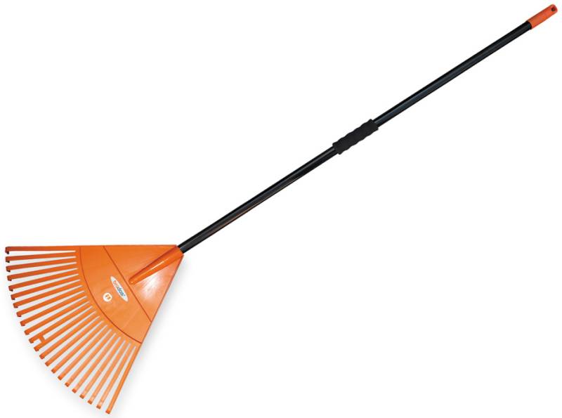 Bradas Fächerrechen mit Metallstiel, 22 Zinken von bradas