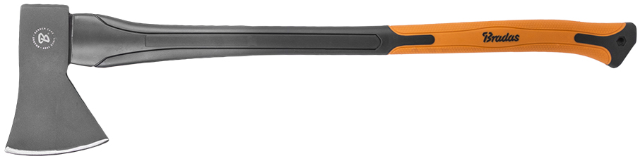 Bradas Universalaxt, Fiberglasstiel, Länge: 790 mm, 1,25 kg Bradas Universalaxt, Fiberglasstiel, Länge: 790 mm, 1,25 kg von bradas