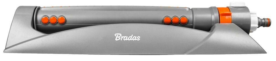 Bradas Viereckregner WHITE LINE, 18 Düsen, grau/orange Bradas Viereckregner WHITE LINE, 18 Düsen, grau/orange von bradas