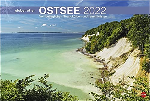Ostsee Globetrotter - Von behaglichen Strandkörben und rauen Küsten - Kalender 2022 - Heye-Verlag - Wandkalender mit fantastischen Fotos - 58 cm x 39 cm von brand-name