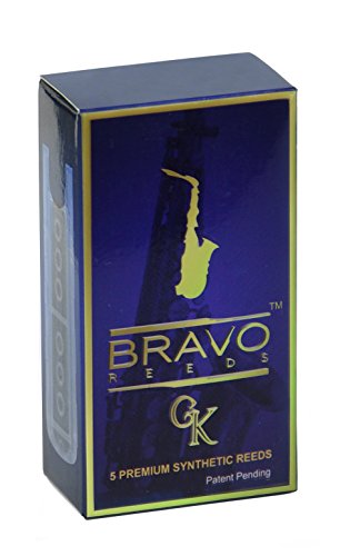 Bravo Synthetic Reeds for Alto Saxophone - Strength 2.5, Model BR-AS25 von bravo!