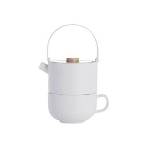 bredemeijer Tee-Set Umea weiß 0,5 l 2-tlg. von bredemeijer