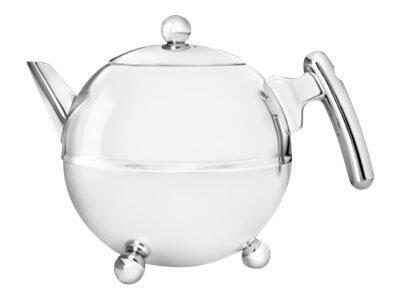 bredemeijer Bella Ronde Teekanne 0,75 l silber von bredemeijer
