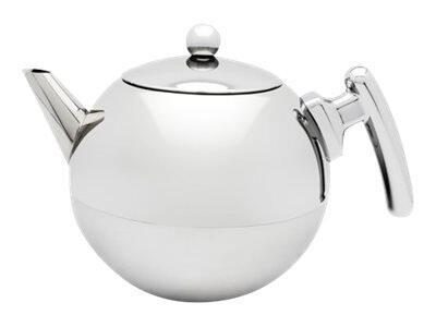 bredemeijer Bella Ronde Teekanne 1,2 l silber von bredemeijer