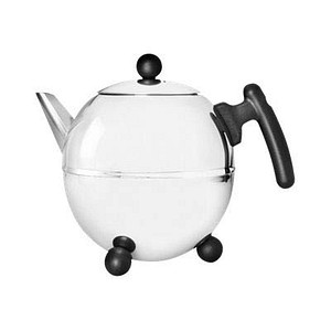 bredemeijer Teekanne Bella Ronde silber, schwarz 1,5 l bredemeijer Teekanne Bella Ronde silber, schwarz 1,5 l von bredemeijer
