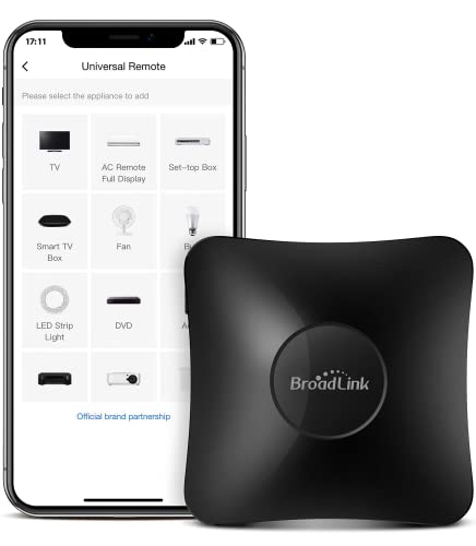 BroadLink IR- und RF-Fernbedienung, Universal-Fernbedienung, WLAN-Smart-Fernbedienung für Hausautomation, TV, Vorhangmotor, Klimaanlage, Ventilator, funktioniert mit Alexa, Google Assistant, IFTTT BroadLink IR- und RF-Fernbedienung, Universal-Fernbedienung, WLAN-Smart-Fernbedienung für Hausautomation, TV, Vorhangmotor, Klimaanlage, Ventilator, funktioniert mit Alexa, Google Assistant, IFTTT von broadlink