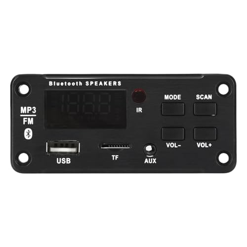 Auto-MP3-Dekodierungskarte, MP3-Player-Modul für Auto, Audioverstärker 12 V, kabelloser Audio-Empfänger, Controller-Modifikation, Display-Bildschirm, Verstärker 5.0 Auto-MP3-Dekodierungskarte, MP3-Player-Modul für Auto, Audioverstärker 12 V, kabelloser Audio-Empfänger, Controller-Modifikation, Display-Bildschirm, Verstärker 5.0 von brooksnaji