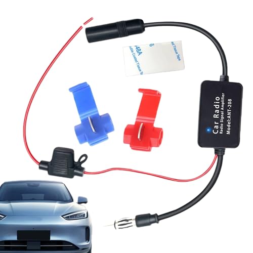 Autoantenne Booster - 12V Automobilantenne, Signalempfangverstärker | FM Audio Radio Enhanced Stereo Media Head Unit Kompatibler Verstärker Für Fahrzeuge, Lastwagen, SUVs, UTVs Und Schiffe, Verbessert Autoantenne Booster - 12V Automobilantenne, Signalempfangverstärker | FM Audio Radio Enhanced Stereo Media Head Unit Kompatibler Verstärker Für Fahrzeuge, Lastwagen, SUVs, UTVs Und Schiffe, Verbessert von brooksnaji