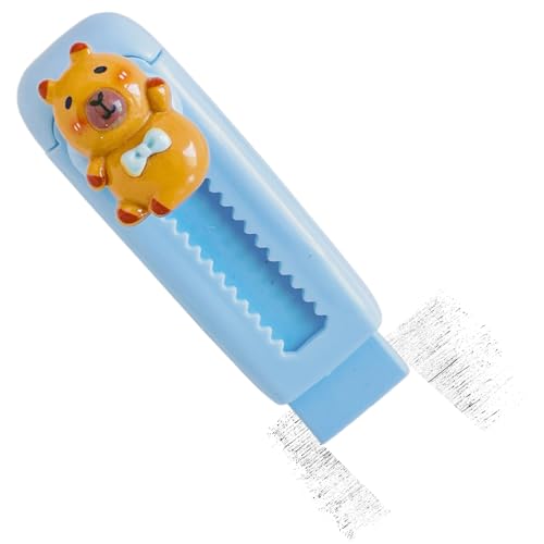 Einziehbarer Radiergummi - Capybara Bleistift Gummi, Schieber -Push -Pull -Design Eraser | Zeichnen Und Malerei Niedliche Soft Artgummis, Lustige Schule School Stationery Creative Writing Supplies Für von brooksnaji