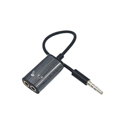 Kopfhörerbuchse Splitter Audio Splitter - Mikrofonsplitter für Kopfhörer 3,5 mm - für Stereo-Spiele, , Splitterkabel für Kopfhörer, Doppelklinke für mehrere Geräte Kopfhörerbuchse Splitter Audio Splitter - Mikrofonsplitter für Kopfhörer 3,5 mm - für Stereo-Spiele, , Splitterkabel für Kopfhörer, Doppelklinke für mehrere Geräte von brooksnaji