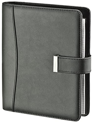 BSB Terminplaner Organizer Wochenplaner Terminkalender - 2025 - ca. A5-1 Woche = 2 Seiten - Softfolie, Classic, Schwarz - Ringbuch mit 6-Fach Lochung, nachfüllbar – Modell Manager, 02-0504 BSB Terminplaner Organizer Wochenplaner Terminkalender - 2025 - ca. A5-1 Woche = 2 Seiten - Softfolie, Classic, Schwarz - Ringbuch mit 6-Fach Lochung, nachfüllbar – Modell Manager, 02-0504 von bsb