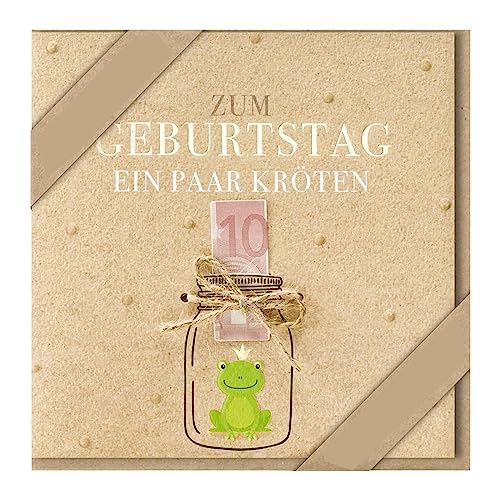 bsb - Karte zum Geburtstag - Nature Card - Nachhaltige Karten zum Geburtstag - Geburtstagskarten mit Umschlag - Geburtstagskarte Frauen & Männer - Glückwunschkarte 15,5 x 15,5 cm - Kröten Motiv bsb - Karte zum Geburtstag - Nature Card - Nachhaltige Karten zum Geburtstag - Geburtstagskarten mit Umschlag - Geburtstagskarte Frauen & Männer - Glückwunschkarte 15,5 x 15,5 cm - Kröten Motiv von bsb