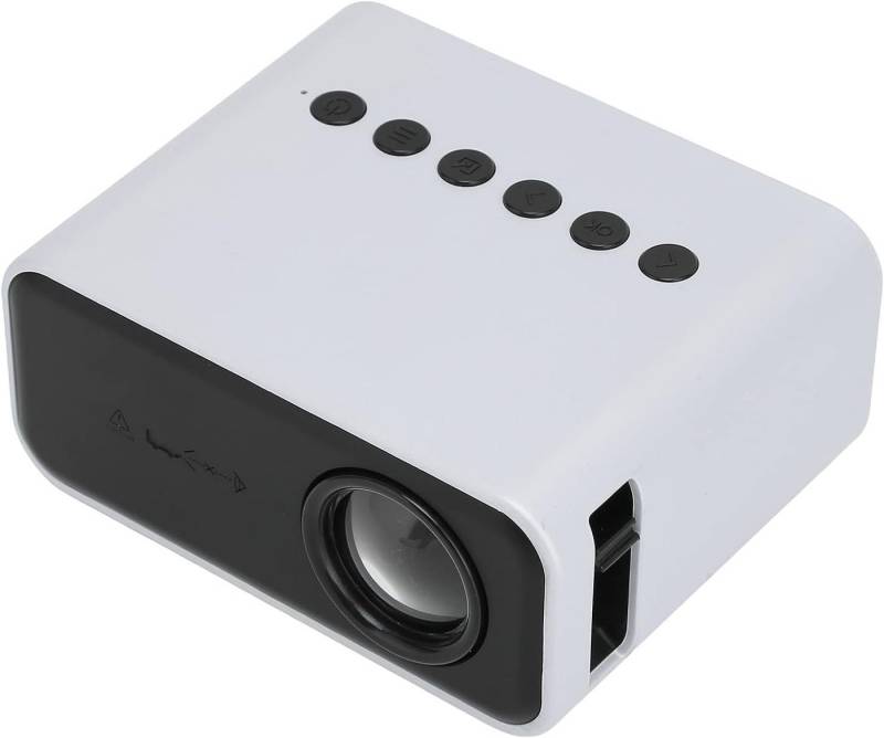 :buhl WISO Portabler Projektor (400 lm, 1920x1080 px, Für das Ansehen von Filmen, Spielen und Live-Sport in HD-Qualität) von :buhl WISO