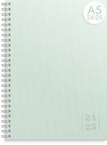 Burde Kalender 2024/2025 Textil grün | 2024-07-31 bis 2025-08-25 | Schülerkalender | Planer | 15x21 cm | A5 Format | Wochenplaner Burde Kalender 2024/2025 Textil grün | 2024-07-31 bis 2025-08-25 | Schülerkalender | Planer | 15x21 cm | A5 Format | Wochenplaner von burde