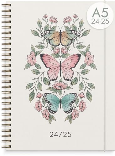 Burde Story Schmetterling 2024/2025 - | auf Deutsch | 2024-07-31 bis 2025-08-25 | 21x15.4 cm | Schülerkalender | 1 Woche auf 2 Seiten | Horizontal | Spiralbindung Burde Story Schmetterling 2024/2025 - | auf Deutsch | 2024-07-31 bis 2025-08-25 | 21x15.4 cm | Schülerkalender | 1 Woche auf 2 Seiten | Horizontal | Spiralbindung von burde