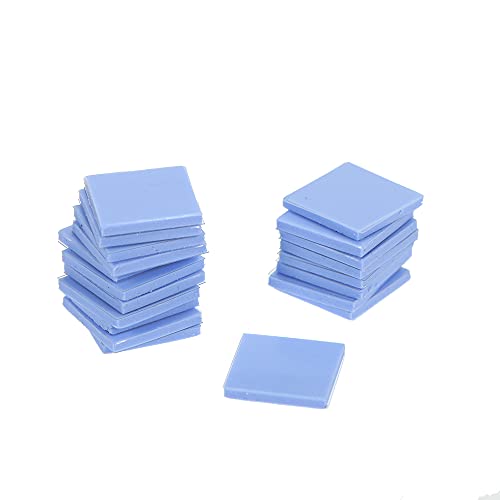 burko Thermal Silica Aufkleber Für Laptop CPU Grafikkarte Northbridge und Southbridge Solid State Küung Silikon Gel Pad LED Chip Küung Wärmeableitung 10 * 10 * 1,0 mm von burko