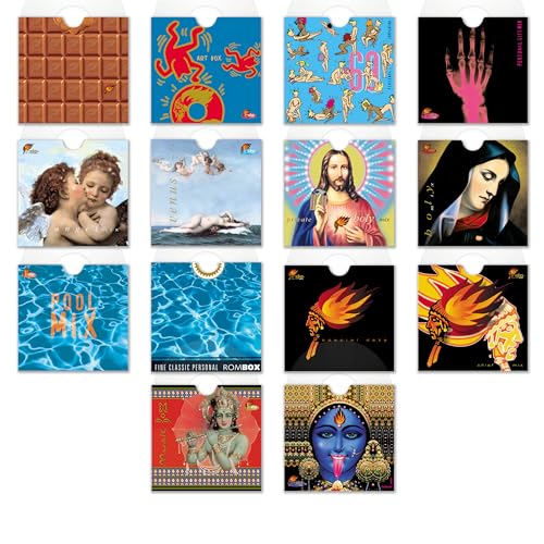 14 Stck. CD Leerhüllen DVD Leer Hüllen Blueray Motiv Designhüllen aus Karton/Pappe - ohne CDs! 14 Stck. CD Leerhüllen DVD Leer Hüllen Blueray Motiv Designhüllen aus Karton/Pappe - ohne CDs! von burnerbox