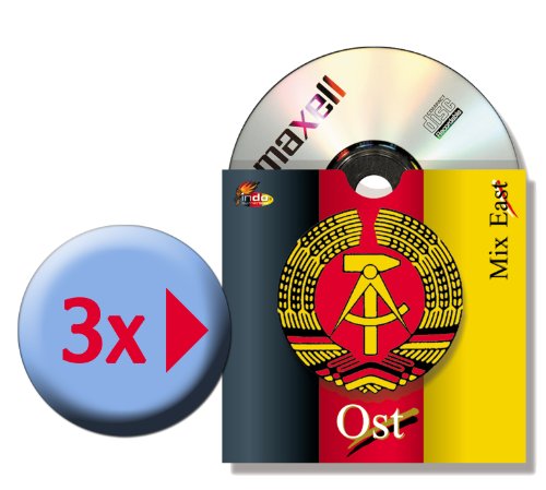 burnerbox - Wunderschöne CD-/DVD-Leerhüllen für Ihre selbstgebrannten Foto-CDs/DVDs (020 Ost) von burnerbox