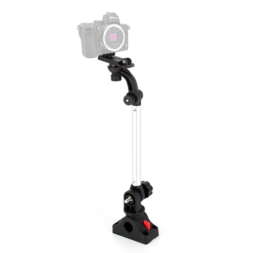 byhsports Motorcycle Bike Handlebar Mount, Mount Camera Bracket for Gopro, Selfie Stick for Fishing Boats, motorboats, Riding Motorbikes（60cm） von byhsports