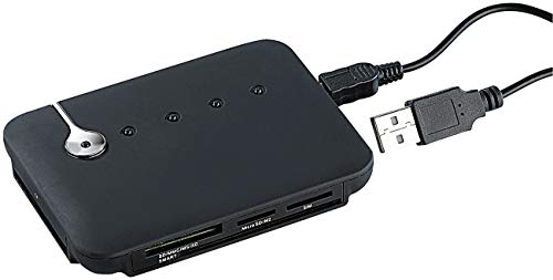 c-enter Multi-Card- und SIM-Reader mit aktivem USB-2.0-Hub, 3 Ports von c-enter