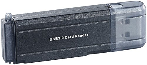 c-enter SD Card Reader: Cardreader mit USB 3.0 für SD(HC/XC) und microSD(HC/XC) (USB SD Card Reader, SD Kartenlesegerät, Karten Adapter) von c-enter