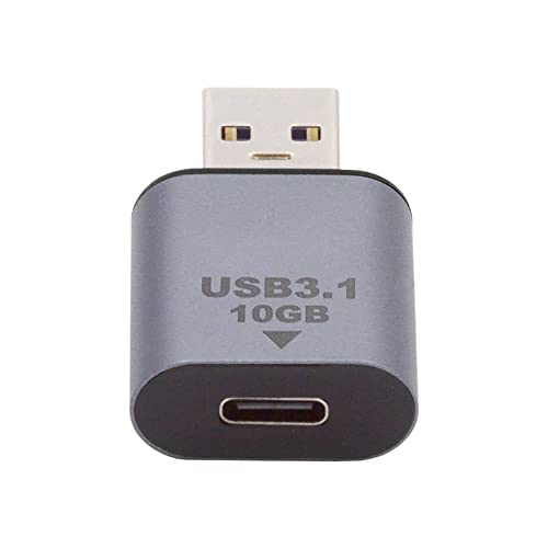 Cablecc 10 Gbps USB-C USB 3.1 Typ C Buchse auf USB 3.0 A Stecker Datenadapter Datenstrom für Laptop Tablet Telefon von cablecc