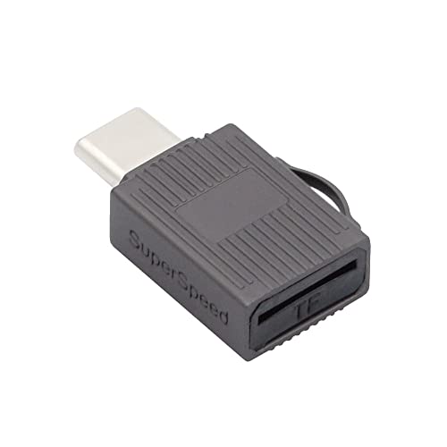 Cablecc 5 Gbit/s USB 3.0 Typ C USB-C auf Micro SD SDXC TF Kartenleser Adapter für Laptop Tablet Handy von cablecc