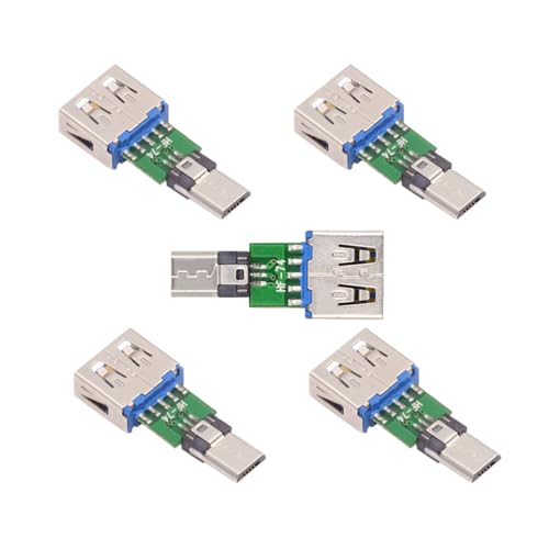 Cablecc 5 Teile/los Micro USB 2.0 5Pin Stecker auf USB Typ-A Buchse OTG Daten PCBA Adapter Cablecc 5 Teile/los Micro USB 2.0 5Pin Stecker auf USB Typ-A Buchse OTG Daten PCBA Adapter von cablecc