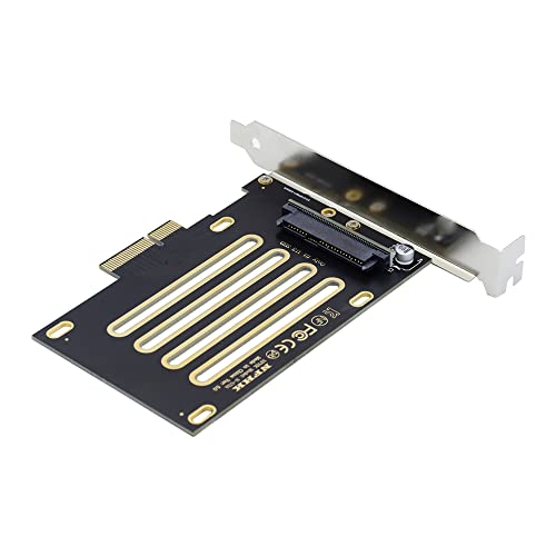 Cablecc Nvme PCI-E 4.0 X4 Lane auf SFF-8639 U.3 U3 Kit Host Adapter für Motherboard PM1735 NVMe PCIe SSD von cablecc