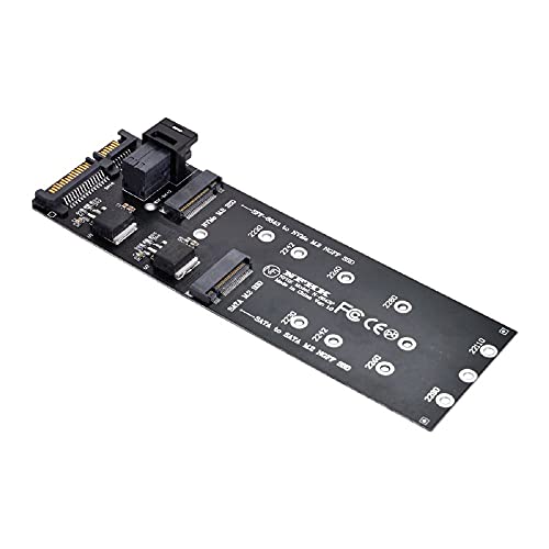 Cablecc SFF-8643 auf U2 Kit NGFF M-Key auf HD Mini SAS NVME PCIe SSD SATA Adapter für Motherboard von cablecc