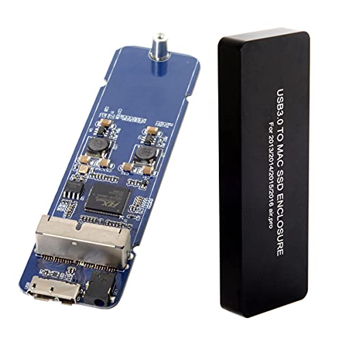 Cablecc Typ-C USB-C auf 16 + 12 Pin Mobile Box HDD-Gehäuse für Air Pro 2013 2014 2015 2016 SSD Portable Case von cablecc