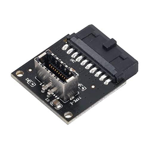 Cablecc USB 3.1 Frontplattenbuchse Typ E zu USB 3.0 20-poliger Header-Verlängerungsadapter für Motherboard von cablecc