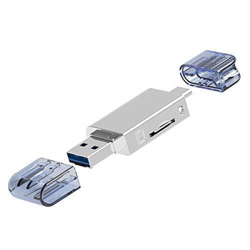 Cablecc USB-C/USB 2.0 auf NM-Nano-Speicherkarte und TF-Micro-SD-Kartenleser für Huawei Smartphone und Laptop von cablecc