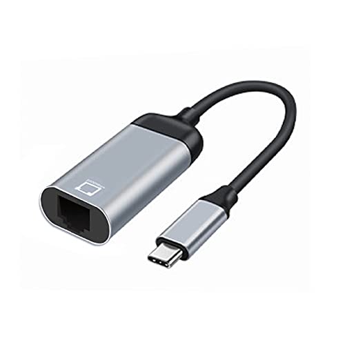 Cablecc USB-C Typ-C USB 3.1 auf 1000 Mbps Gigabit Ethernet Netzwerk-LAN-Kabeladapter für Laptop von cablecc