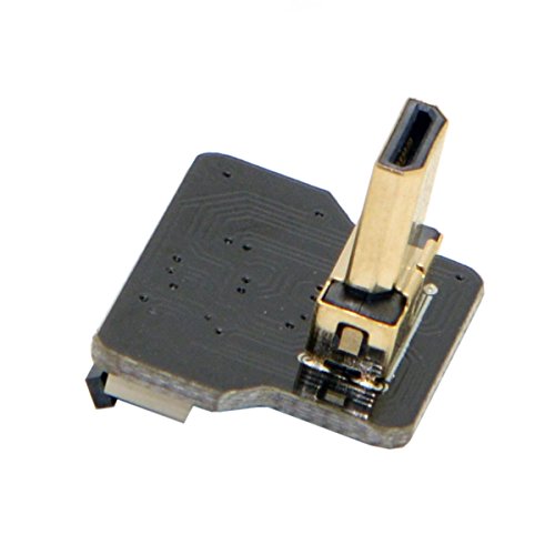 Cablecc cyfpv Micro HDMI Typ D Stecker gewinkelt bis 90 Grad für FPV HDTV Multicopter Luftfotografie von cablecc