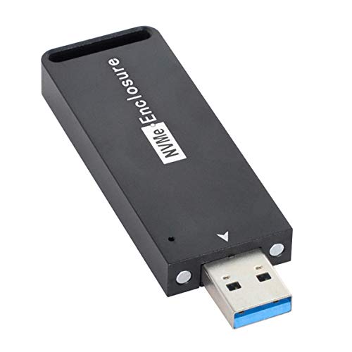 Kabel USB 3.1 Gen2 10 Gbit/s an NVME PCI-E M-Key Solid-State-Laufwerk Externes Gehäuse 2230/2242 mm von cablecc