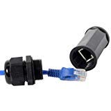 Wasserdichter Netzwerk-Verlängerungsadapter von Cablecc CAT6 RJ45-Buchse auf LAN-Buchse von cablecc