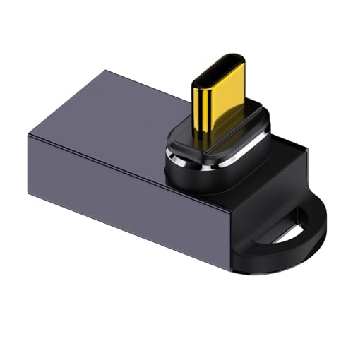 cablecc 10gbit / s Magnetischer Typ C -Anschluss an USB3.0 männlich zu weiblich nach Oben abgewinkelten 90 -Grad -OTG -Datenadapter für Laptop -Telefon von cablecc
