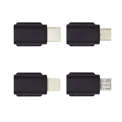 cablecc 4 Stück/Set Typ-C & Micro & Adapter für Osmo Pocket 1 2 Connector Interface Handheld Gimbal Kamera Zubehör von cablecc